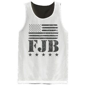 FJB Anti Biden American Flag Mesh Reversible Basketball Jersey Tank