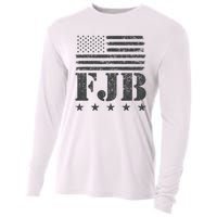 FJB Anti Biden American Flag Cooling Performance Long Sleeve Crew