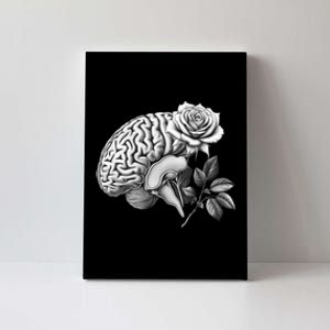 Floral Anatomical Brain Blooming Thoughts Canvas