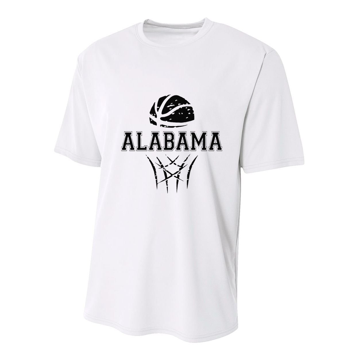 Funny Alabama Basketball Sport Youth Performance Sprint T-Shirt