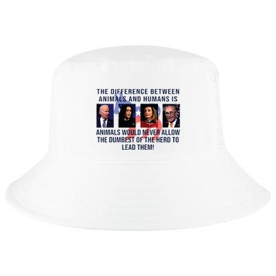 Funny Anti Biden Never Allow The Dumbest To Lead Democrats Cool Comfort Performance Bucket Hat