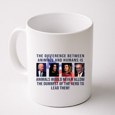 Funny Anti Biden Never Allow The Dumbest To Lead Democrats Mug