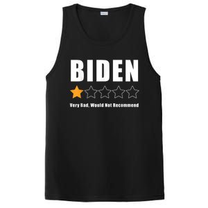 Funny Anti Biden Pro Trump 1 Star Rating Election Vote 2024 PosiCharge Competitor Tank