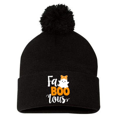 FaBoolous Pom Pom 12in Knit Beanie