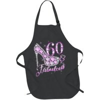 Fabulous & 60 Sparkly Shiny Heel 60th Birthday Apron