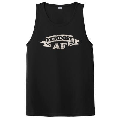 Feminist Af Cute Gift Proud Feminism Gift Feminists PosiCharge Competitor Tank