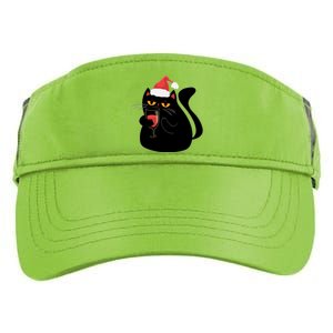 Funny Anti Christmas Drinking Grumpy Cat Flipping Bird Adult Drive Performance Visor