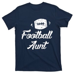 Football Aunt Cute Funny Player Fan Sports Ball Gift T-Shirt