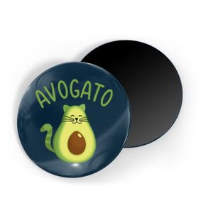 Funny Avogato Cat For Avocado Lover And Cinco De Mayo Magnet