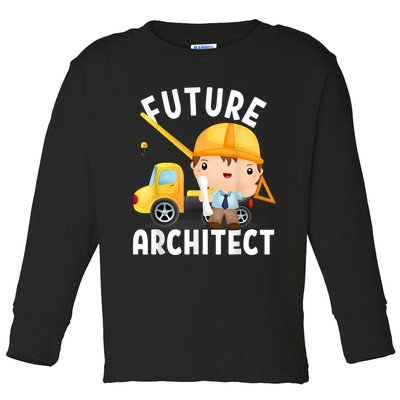 Future Architect Costume For Toddler Adults & Kids Toddler Long Sleeve Shirt