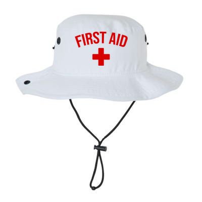 First Aid Cross Cool Medic Emergency Staff Uniform Gift Legacy Cool Fit Booney Bucket Hat