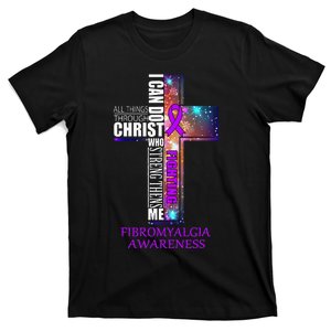 Fibromyalgia Awareness Christmas Gift T-Shirt