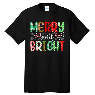 Festive and Cheerful Christmas Decorations Tall T-Shirt