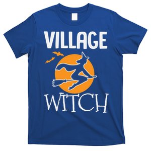 Funny And Cute Village Witch Halloween Costume Gift T-Shirt