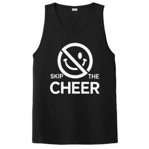 Funny Anti Christmas Grumpy Christmas Skip The Cheer PosiCharge Competitor Tank