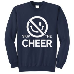 Funny Anti Christmas Grumpy Christmas Skip The Cheer Sweatshirt