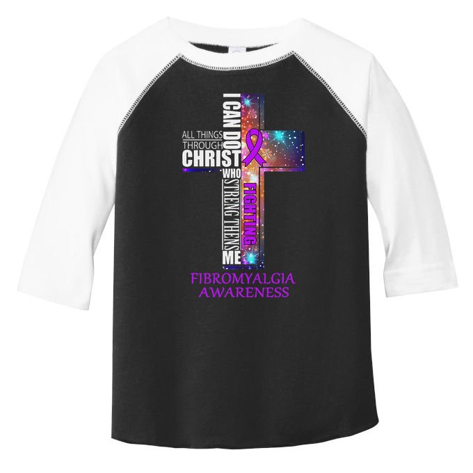 Fibromyalgia Awareness Christmas Gif Toddler Fine Jersey T-Shirt