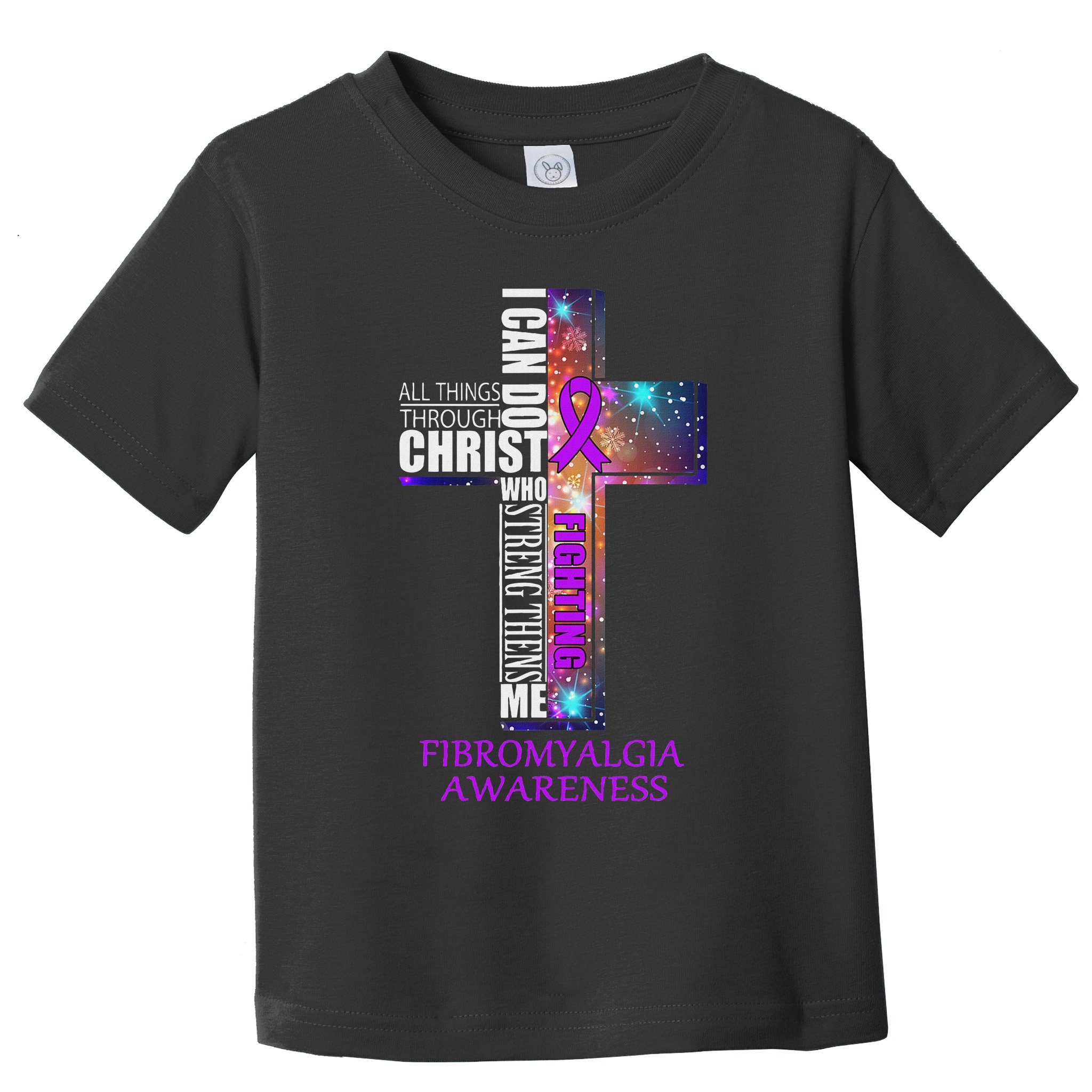Fibromyalgia Awareness Christmas Gif Toddler T-Shirt