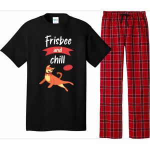 Frisbee And Chill Frisbee Great Gift Pajama Set