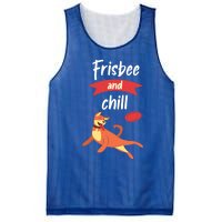 Frisbee And Chill Frisbee Great Gift Mesh Reversible Basketball Jersey Tank