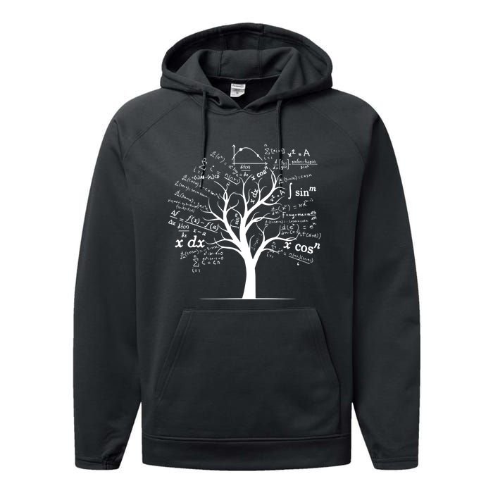 Funny Ap Calculus Algebra Tree Math Teacher Nerd Geek Funny Gift Funny Gift Performance Fleece Hoodie