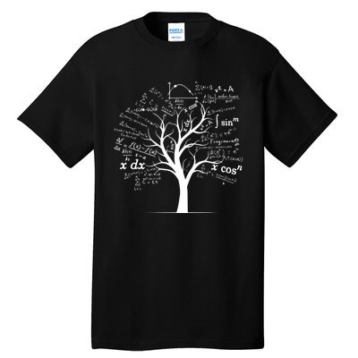 Funny Ap Calculus Algebra Tree Math Teacher Nerd Geek Funny Gift Funny Gift Tall T-Shirt