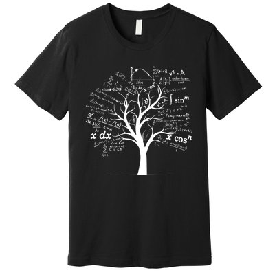 Funny Ap Calculus Algebra Tree Math Teacher Nerd Geek Funny Gift Funny Gift Premium T-Shirt