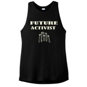 Future Activist Civil Rights For All Equality Ladies PosiCharge Tri-Blend Wicking Tank