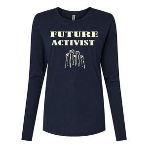 Future Activist Civil Rights For All Equality Womens Cotton Relaxed Long Sleeve T-Shirt