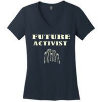 Future Activist Civil Rights For All Equality Women's V-Neck T-Shirt