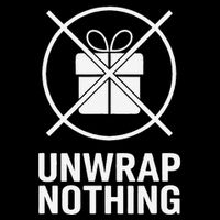 Funny Anti Christmas Unwrap Nothing Stripe Pom Pom Beanie