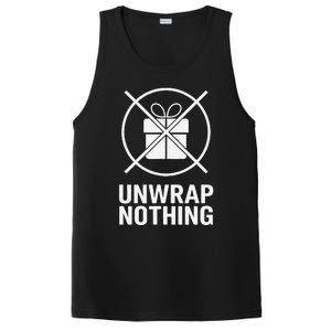 Funny Anti Christmas Unwrap Nothing PosiCharge Competitor Tank