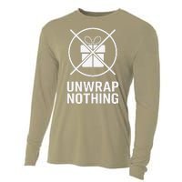 Funny Anti Christmas Unwrap Nothing Cooling Performance Long Sleeve Crew