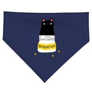 Fur Antidepressant Cat USA-Made Doggie Bandana