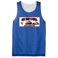 Funny Alaska Cruise 2024 Alaska Fishing Trip Alaska Funny Cool Gift Mesh Reversible Basketball Jersey Tank