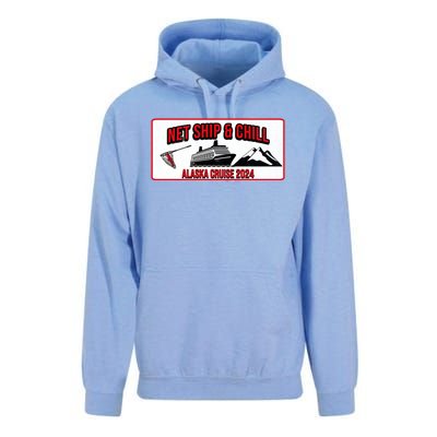 Funny Alaska Cruise 2024 Alaska Fishing Trip Alaska Funny Cool Gift Unisex Surf Hoodie