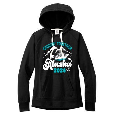 Funny Alaskan Cruise 2024 Gift Women's Fleece Hoodie