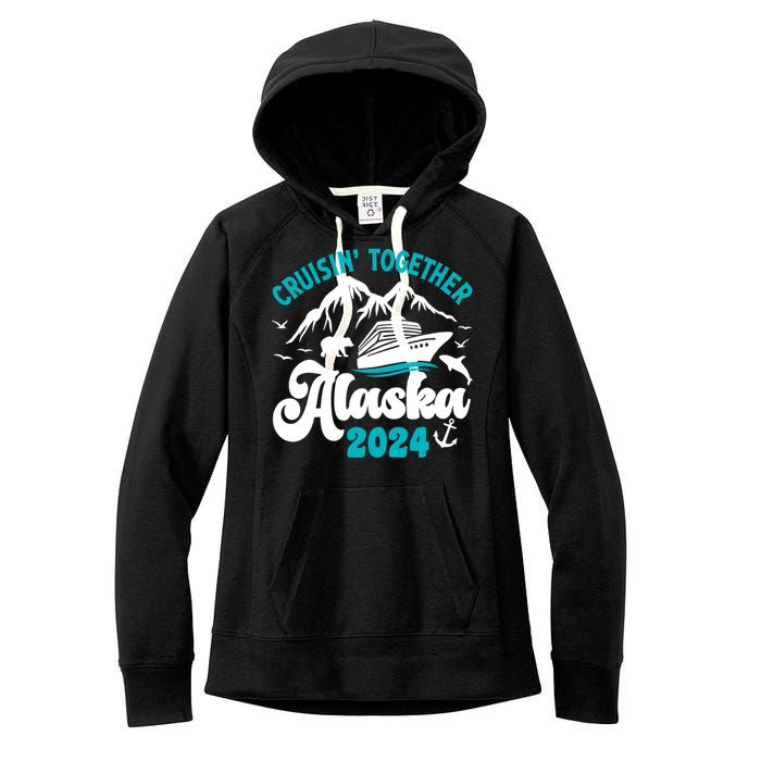 Funny Alaskan Cruise 2024 Gift Women's Fleece Hoodie