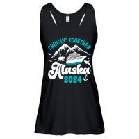 Funny Alaskan Cruise 2024 Gift Ladies Essential Flowy Tank