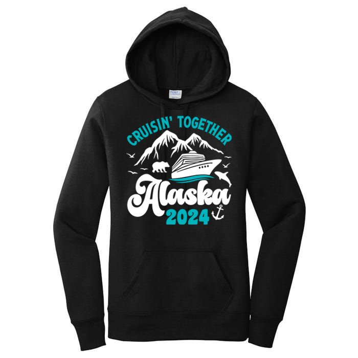 Funny Alaskan Cruise 2024 Gift Women's Pullover Hoodie