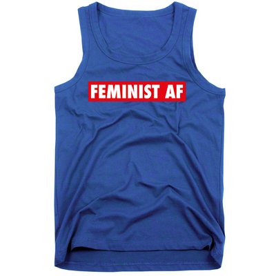 Feminist Af Cute Gift Tank Top