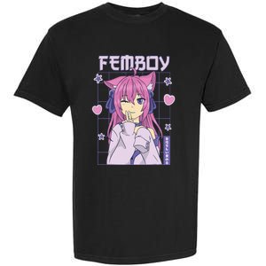 Femboy Anime Cute Little Femboy Garment-Dyed Heavyweight T-Shirt