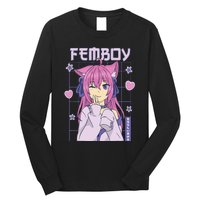 Femboy Anime Cute Little Femboy Long Sleeve Shirt