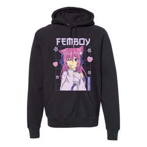 Femboy Anime Cute Little Femboy Premium Hoodie