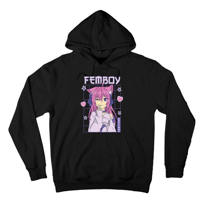 Femboy Anime Cute Little Femboy Tall Hoodie