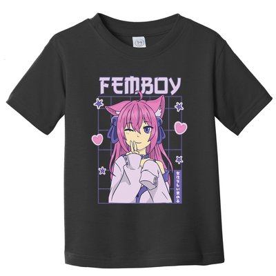 Femboy Anime Cute Little Femboy Toddler T-Shirt