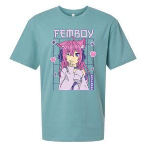 Femboy Anime Cute Little Femboy Sueded Cloud Jersey T-Shirt