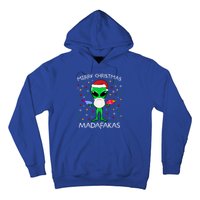 Funny Alien Christmas Cool Gift Merry Christmas Pew Madafakas Funny Gift Hoodie