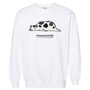 Farm Animal Cow Garment-Dyed Sweatshirt