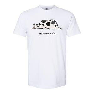 Farm Animal Cow Softstyle CVC T-Shirt